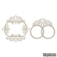 Пластины для фольгирования от Spellbinders - Monogram Medallions