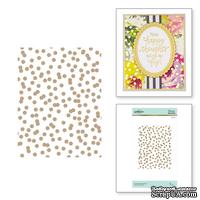 Пластина для фольгирования от Spellbinders - Scattered Dot Pattern