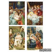 Двусторонний лист с картинками от Galeria Papieru, 5х30см, Рождество 4, 1 шт. - ScrapUA.com