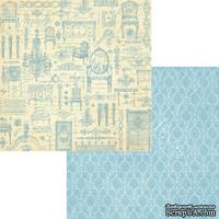 Лист скрапбумаги Graphic 45 - Gilded Lily - Versailles, двусторонняя, 30х30 см.