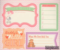 Книга наклеек - Grant Studios - Baby Girl, - La De Dah, 5 листов на детскую тематику