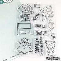 Набор штампов Gerda Steiner - Blast Off 4x6 Clear Stamp Set - ScrapUA.com