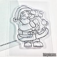 Набор штампов Gerda Steiner - Puppy Kisses for Santa 3x4 Clear Stamp Set