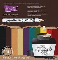 Набор кардстока с внутренним слоем Core&#039;Dinations - Graphic 45 - Signature Series, 30х30 см - ScrapUA.com