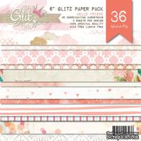 Набор бумаги от Glitz Design - Hello Friend - 15х15 см - ScrapUA.com