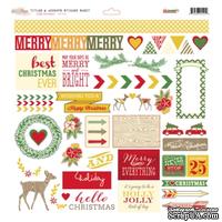 Наклейки от Glitz Design -Hello December - Titles and Accents - ScrapUA.com