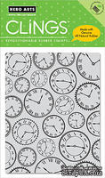Резиновый штамп Hero Arts - Time To Stamp, c оснасткой