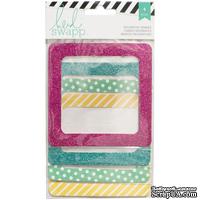 Набор рамочек от Heidi Swapp - Cardstock Frames 4"X4"- Bright, 4 шт.