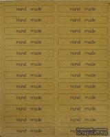 Стикер с крафт- бумаги от Hobby&amp;You - Hand made, (1 л. по 24 шт.) - ScrapUA.com