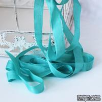 Лента Seam Binding Dusty Сlear Green, ширина 14мм, длина 90см