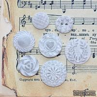 Набор полимерных фигурок Vintage &#039;&#039;Марсель&#039;&#039; от ТМ Iris, 15-22 мм, 7 шт - ScrapUA.com