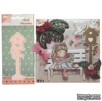 Лезвие Joy! Craft Dies - Floral Flourishes - Tall Bird House