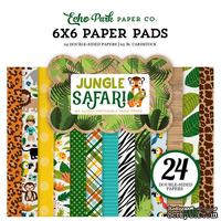 Набор бумаги от Echo Park - Jungle Safari, 15х15 - ScrapUA.com