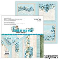 Набір паперу для скрапбукінгу Lemoncraft - Dear Diary - FORGET-ME-NOT, 20.3х20.3 см