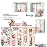 Набір паперу для скрапбукінгу Lemoncraft - Dear Diary - ROSES, 20.3х20.3 см, елементи для вирізання