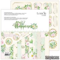 Набір паперу для скрапбукінгу Lemoncraft - Happiness, 30.5х30.5 см