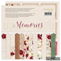 Набір паперу для скрапбукінгу Lemoncraft - Memories, 30х30 см
