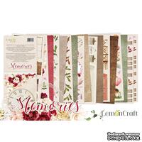 Набір паперу для скрапбукінгу Lemoncraft - Memories, 15.2х30.5 см, елементи для вирізання