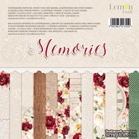 Набір паперу для скрапбукінгу Lemoncraft - Memories, 15х15 см