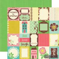 Лист скрапбумаги от Echo Park - Life is Good - Journaling Cards, 30x30 - ScrapUA.com