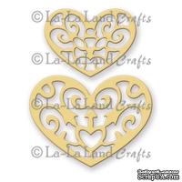 Лезвие La-La Land Crafts - Filigree Hearts - ScrapUA.com
