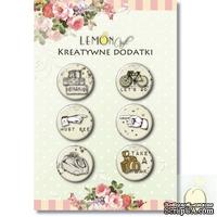 Фишки LemonCraft - Yourney 1 - set of 6, на клеевой основе - ScrapUA.com