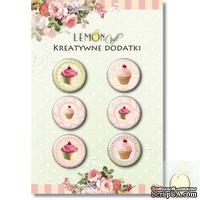 Фишки LemonCraft - Cupcakes 1, на клеевой основе