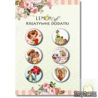 ЦЕНА СНИЖЕНА! Фишки LemonCraft - Love 1, на клеевой основе - ScrapUA.com