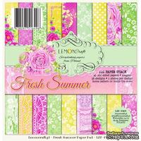 Набор скрапбумаги LemonCraft - Fresh Summer, 15х15 см
