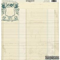 Лист скрапбумаги Authentique Devoted, 30х30 см, двусторонняя - ScrapUA.com