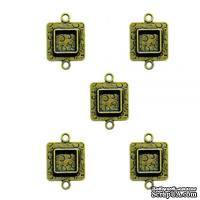 Металлические формы от Spellbinders Squares Two - Бронза, 1 шт. - ScrapUA.com