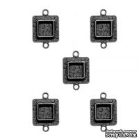 Металлические формы от Spellbinders Squares Two - Серебро, 1 шт.