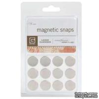Магнитные кружочки Basic Grey - Tools - Magnetic Discs large