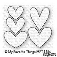 Лезвие My Favorite Things - Die-namics Lots of Hearts