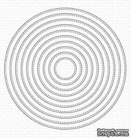 Лезвие My Favorite Things - A2 Stitched Circle STAX Die-namics, 10 штук