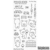 Акриловый штамп My Favorite Things - BB Hog Heaven, 23 шт. - ScrapUA.com