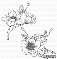 Резиновый штамп My Favorite Things - BG Magnolia Blossoms, 2 шт.