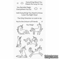 Акриловый штамп My Favorite Things - Friendly Unicorns, 18 шт. - ScrapUA.com