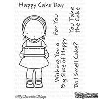 Акриловый штамп My Favorite Things - Pure Innocence Happy Cake Day - ScrapUA.com