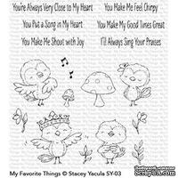Акриловый штамп My Favorite Things -SY Tweet Friends - ScrapUA.com