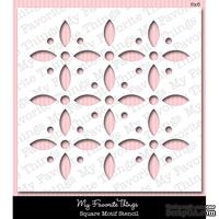 Маска My Favorite Things - Stencils MPD Square Motif, 15х15 см