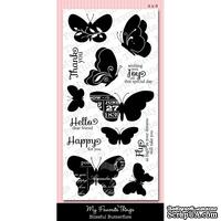 Акриловые штампы My Favorite Things - LJD Blissful Butterflies - ScrapUA.com
