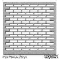 Маска My Favorite Things - Stencil Small Brick Wall, 15х15 см