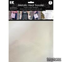 Набор термотрансферных пленок от Best Creation - Metallic Heat Transfer 8.5"X11", Silver, 2 листа