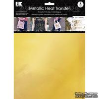 Набор термотрансферных пленок от Best Creation - Metallic Heat Transfer 8.5"X11", Gold, 2 листа