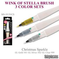 Набор Маркеров от Zig, Wink of Stella, Christmas, 3 шт.