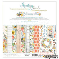 Набор скрапбумаги Mintay Papers by Karola - Bloomville, 30х30 см, 12 листов, двусторонняя - ScrapUA.com