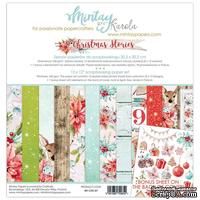Набор скрапбумаги Mintay by Karola - Christmas Stories, 15х15 см, 24 листа, двусторонняя - ScrapUA.com