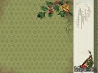 Лист двусторонней скрапбумаги от Kaisercraft - St Nicholas Collection - Santa Claus, 30,5х30,5 см