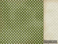 Лист двусторонней скрапбумаги от Kaisercraft - Christmas Carol Collection - Let It Snow, 30,5х30,5 см